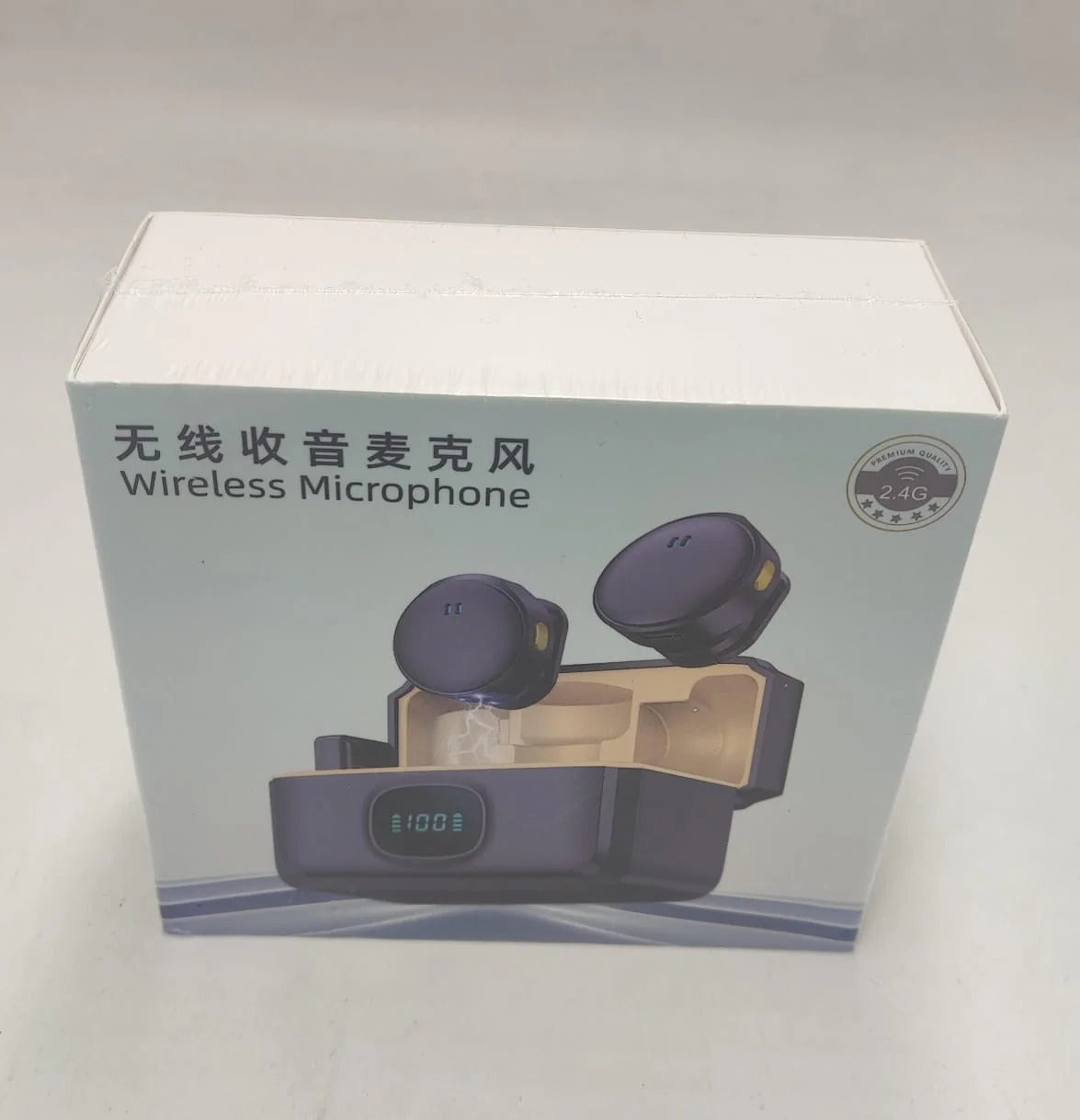 Wireless Microphone With Charging Cabin