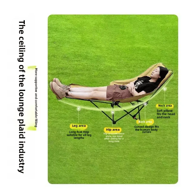Outdoor Reclining Folding Chair